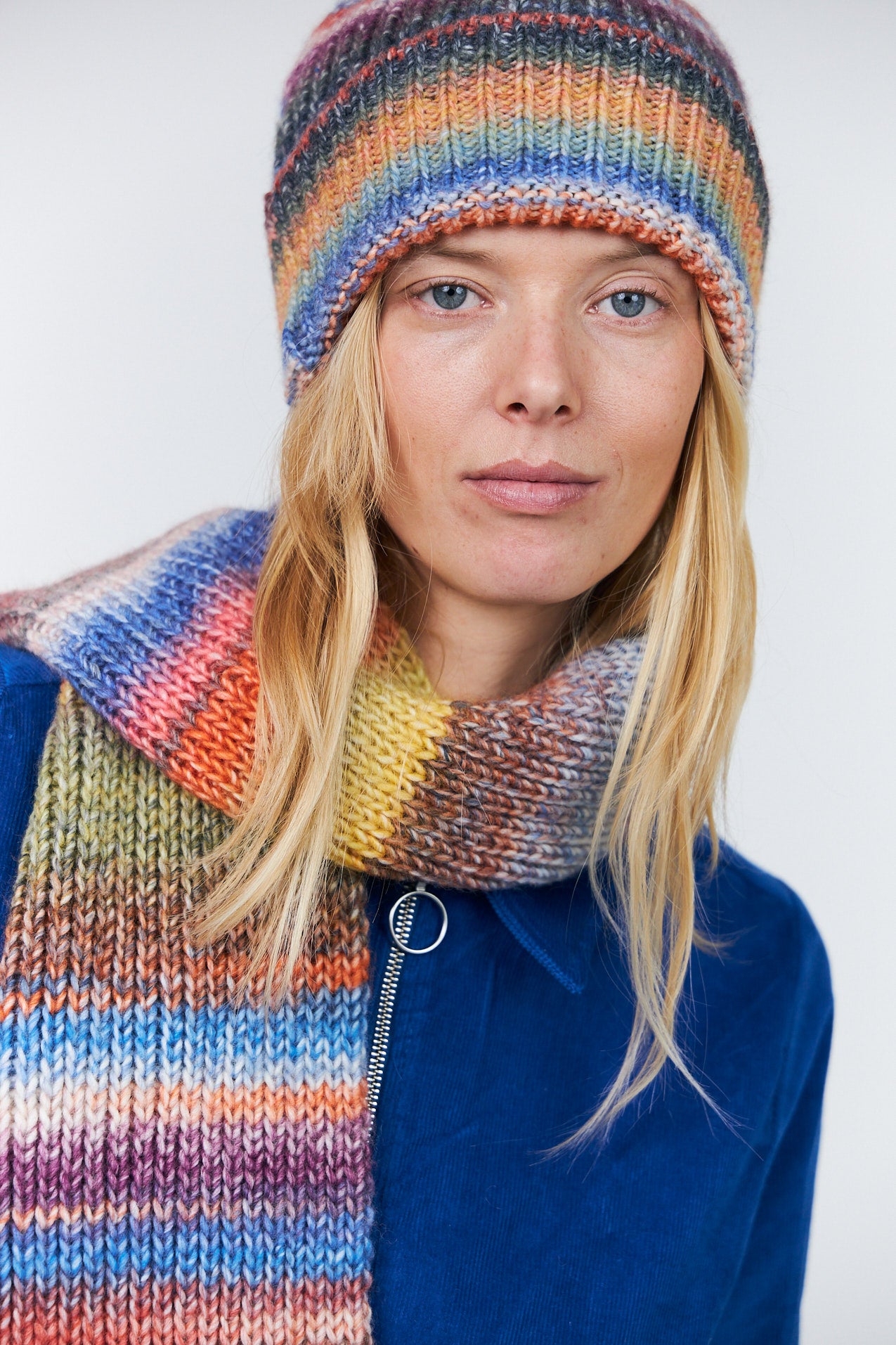 ForrestLL Strick Beanie - Mehrfarbig