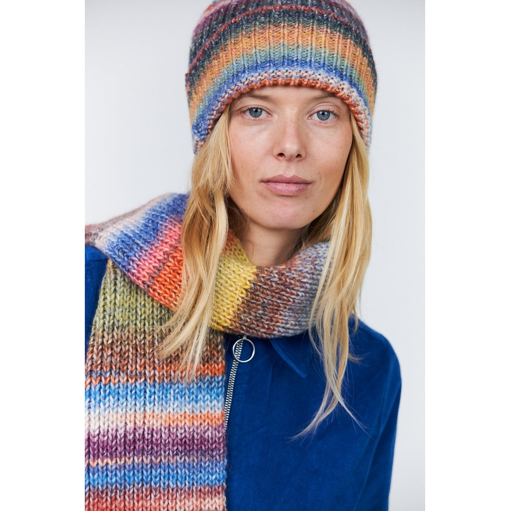 Lollys Laundry ForrestLL Strick Beanie Hat Mehrfarbig