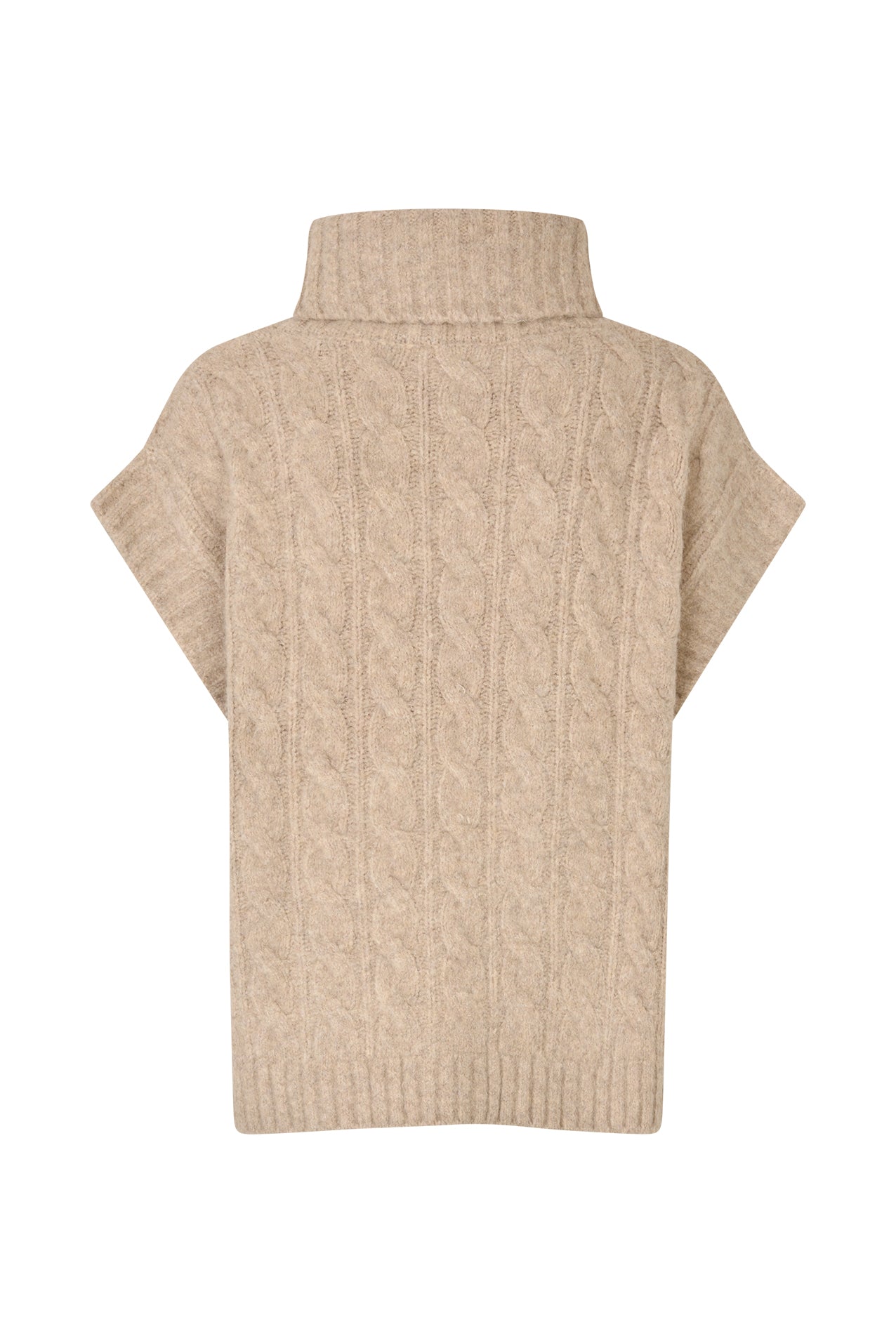 Lollys Laundry FresnoLL Strickweste Vest 04 Sand