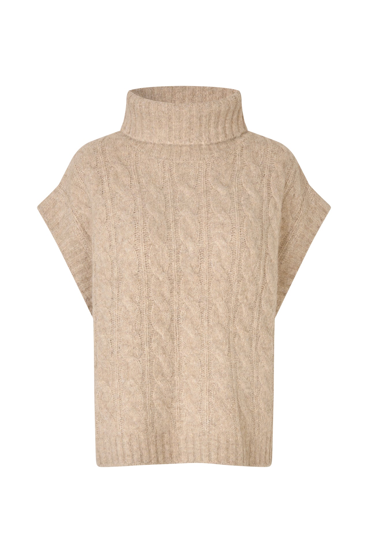 Lollys Laundry FresnoLL Strickweste Vest 04 Sand