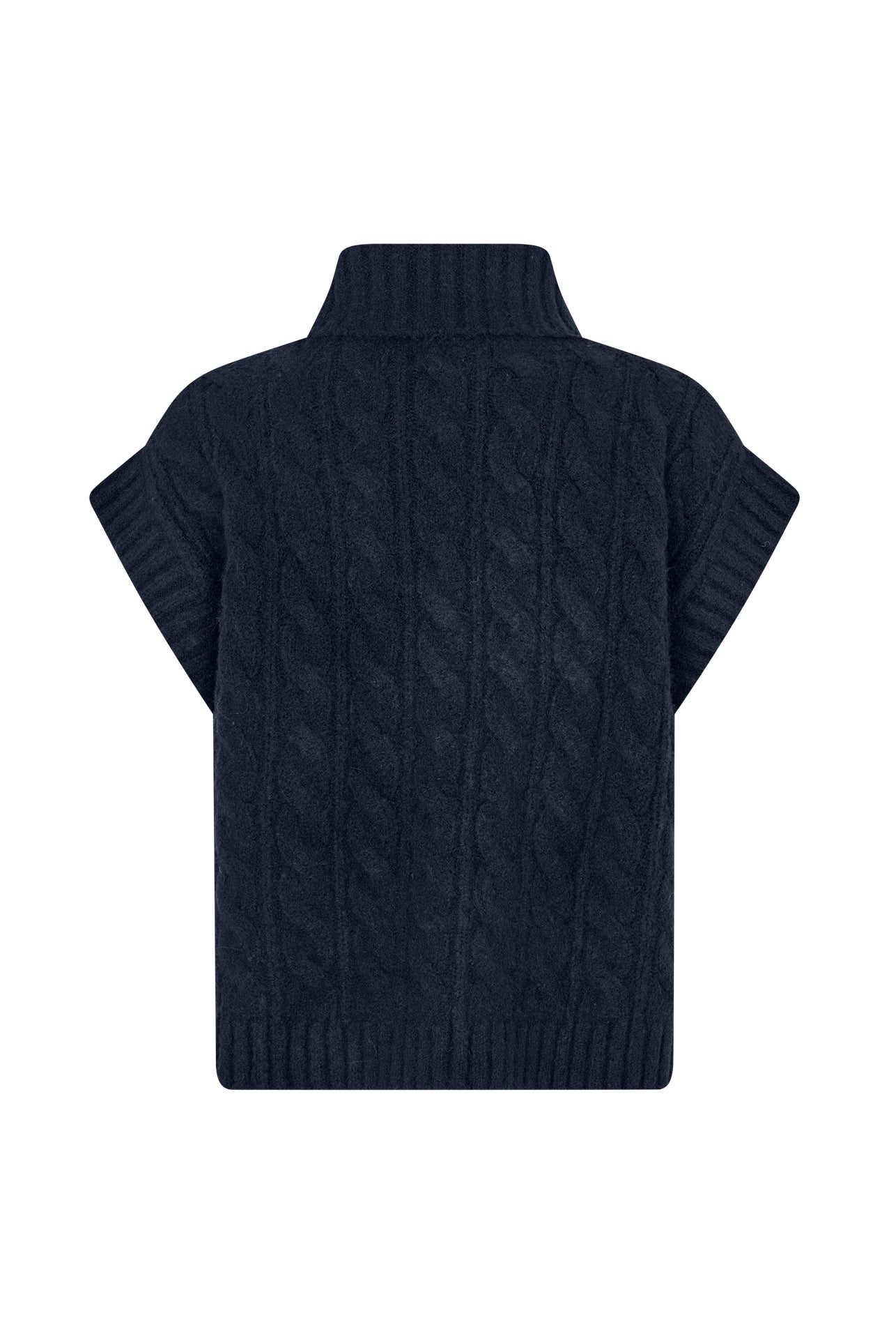 Lollys Laundry FresnoLL Strickweste Vest 23 Dark Blue