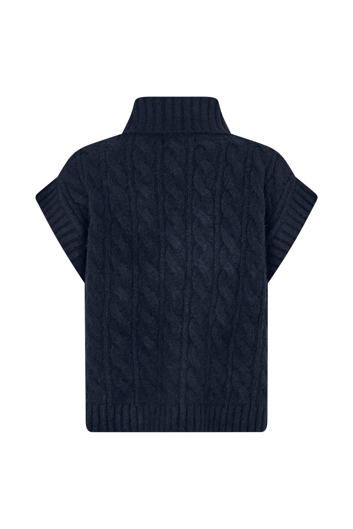 Lollys Laundry FresnoLL Strickweste Vest Dunkelblau