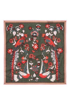 Lollys Laundry GardenbirdsLL Tuch Scarf Schwarz