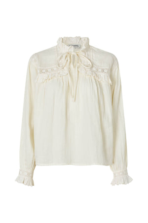 Lollys Laundry GemmaLL Hemdbluse Shirt Creme