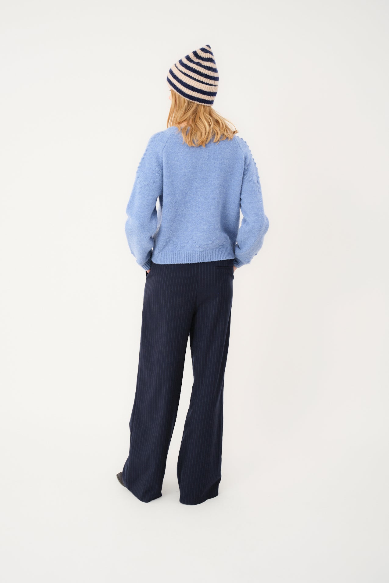Lollys Laundry GracelynnLL Strick Cardigan Cardigan 24 Blue Melange