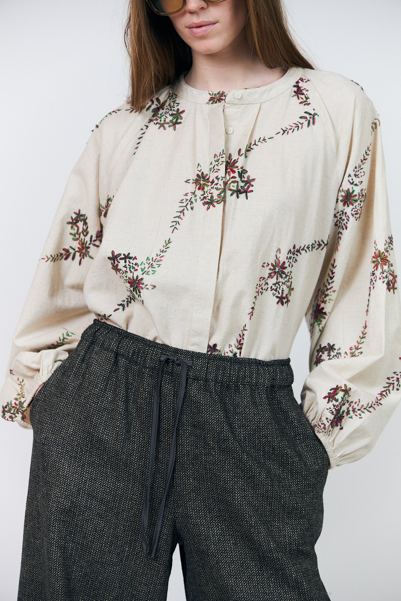 Lollys Laundry HaileyLL Bluse Shirt Creme