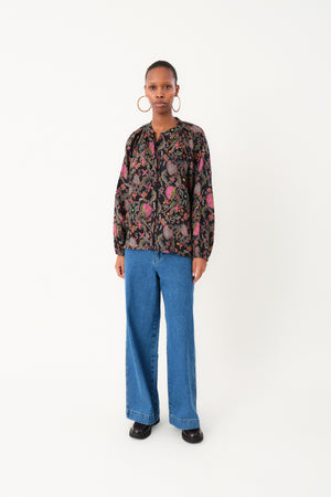 Lollys Laundry HaileyLL Hemdbluse Shirt 74 Flower Print
