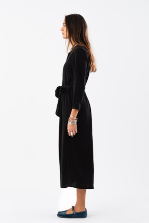 Lollys Laundry HarperLL Maxi Dress 3/4 Dress Schwarz