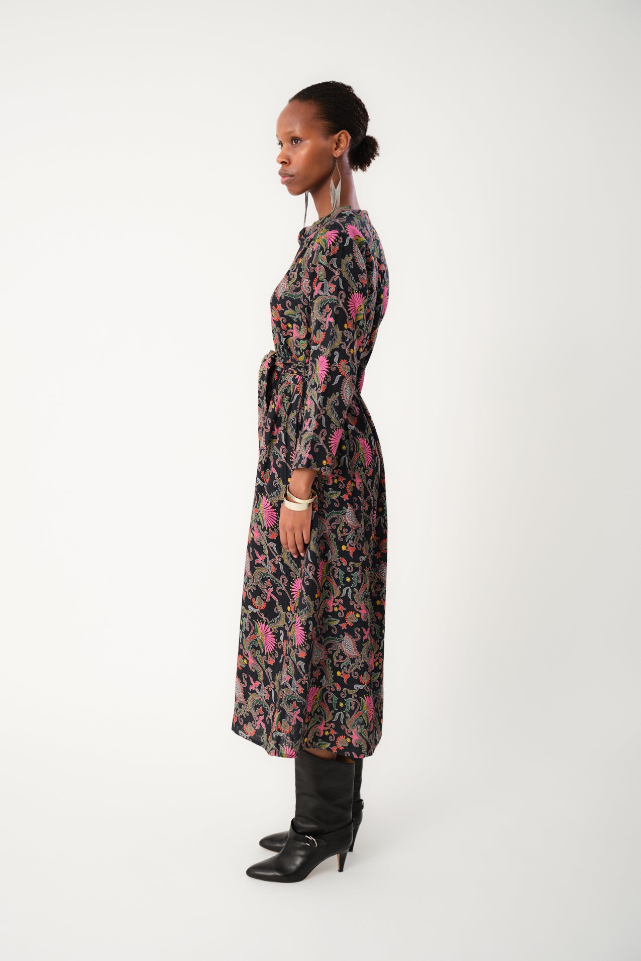 Lollys Laundry HarperLL Maxi Kleid Dress 74 Flower Print