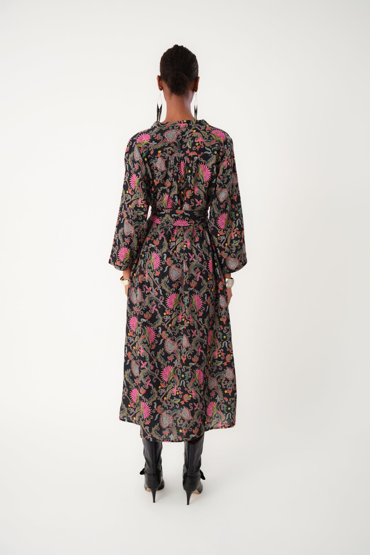 Lollys Laundry HarperLL Maxi Kleid Dress 74 Flower Print