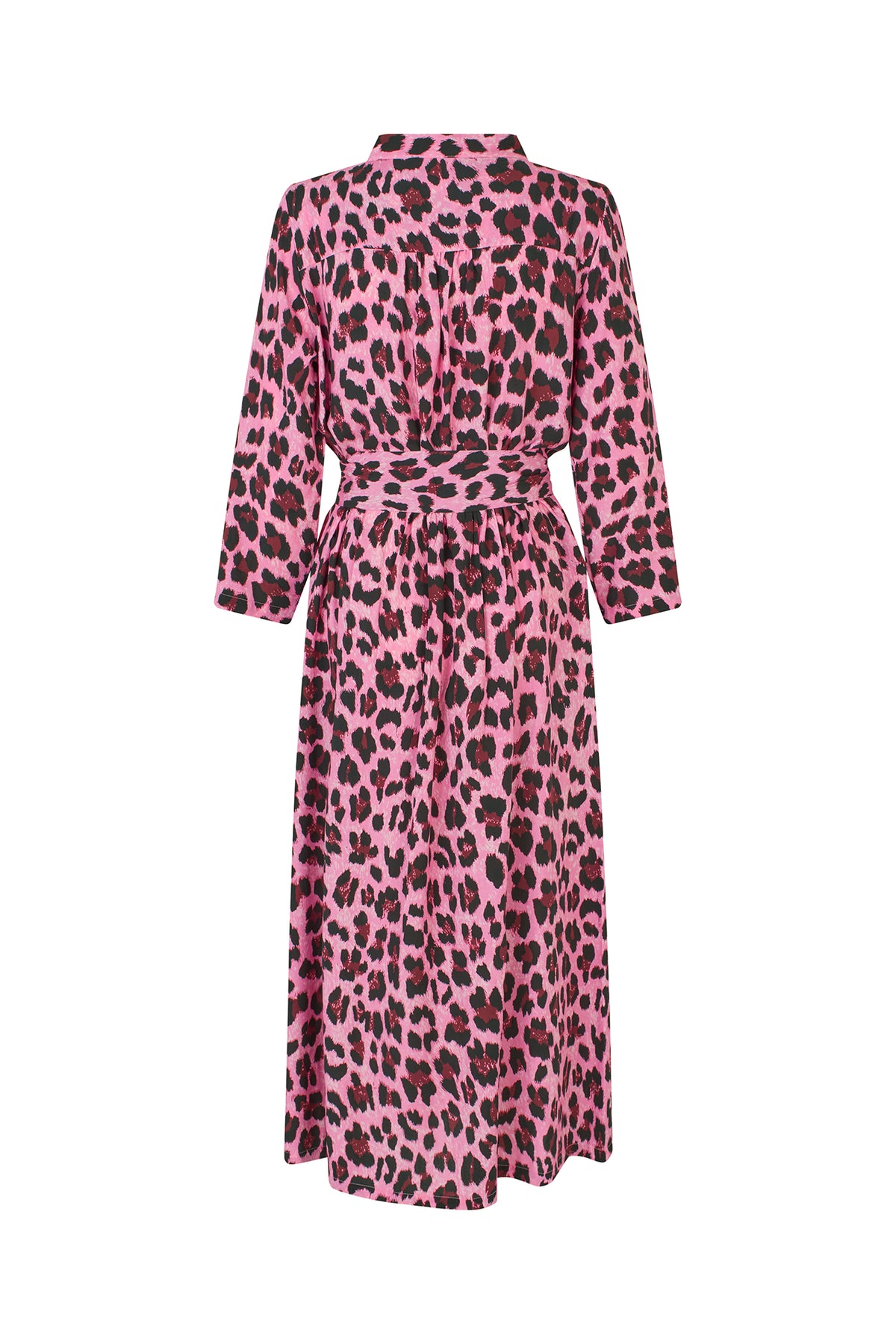 Lollys Laundry HarperLL Maxi Kleid 3/4 Dress Neon pink