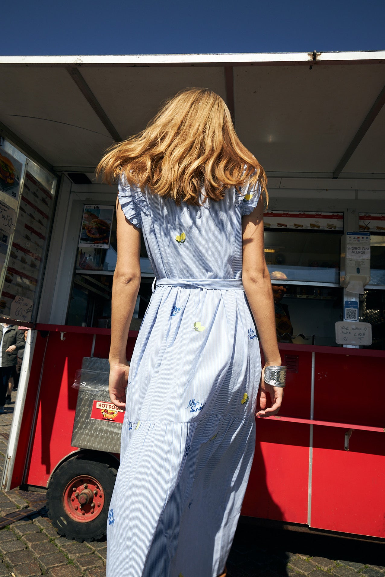 HarrietLL Maxi Kleid - Hellblau