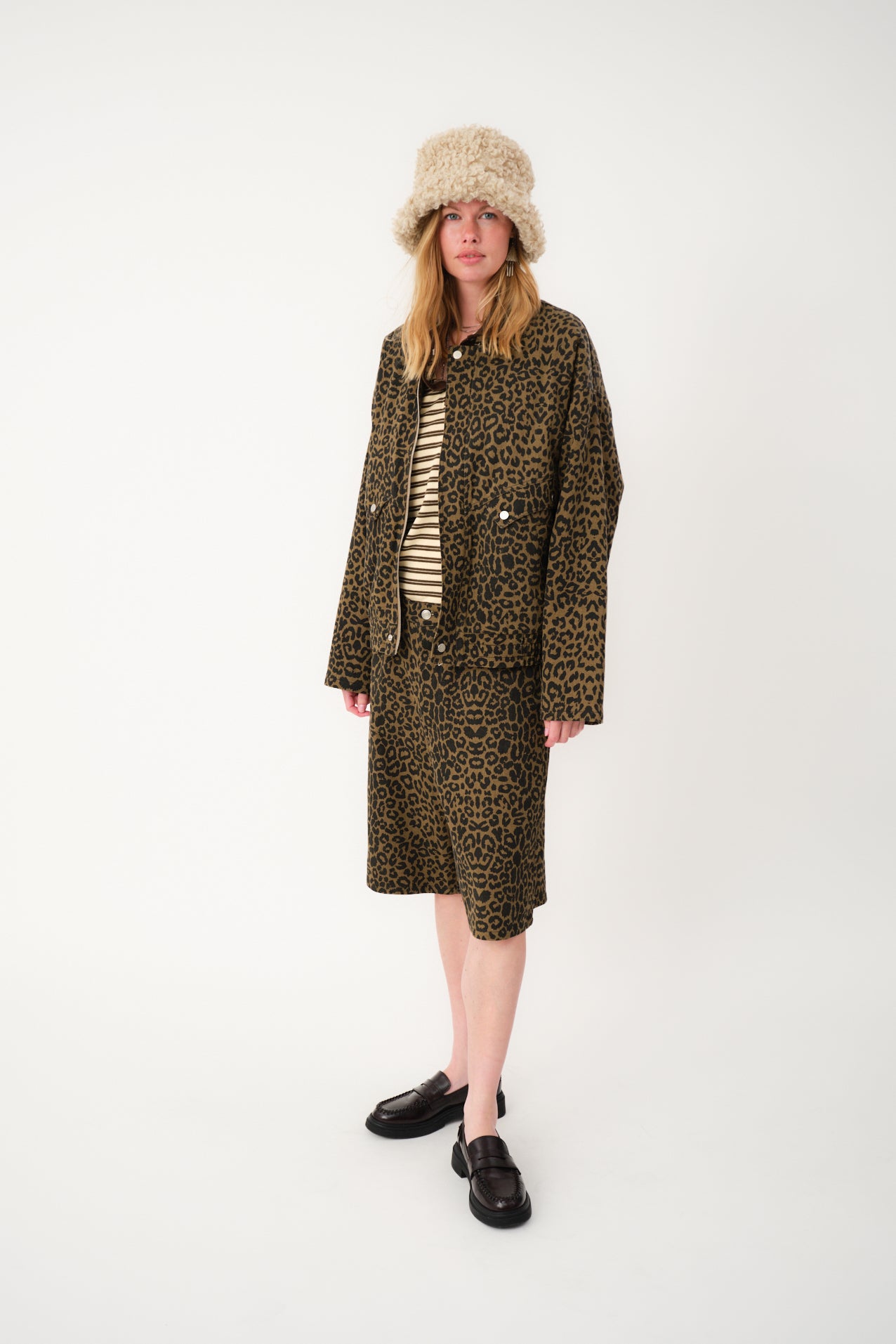 Lollys Laundry HawaiiLL Jacke Outerwear 72 Leopard Print