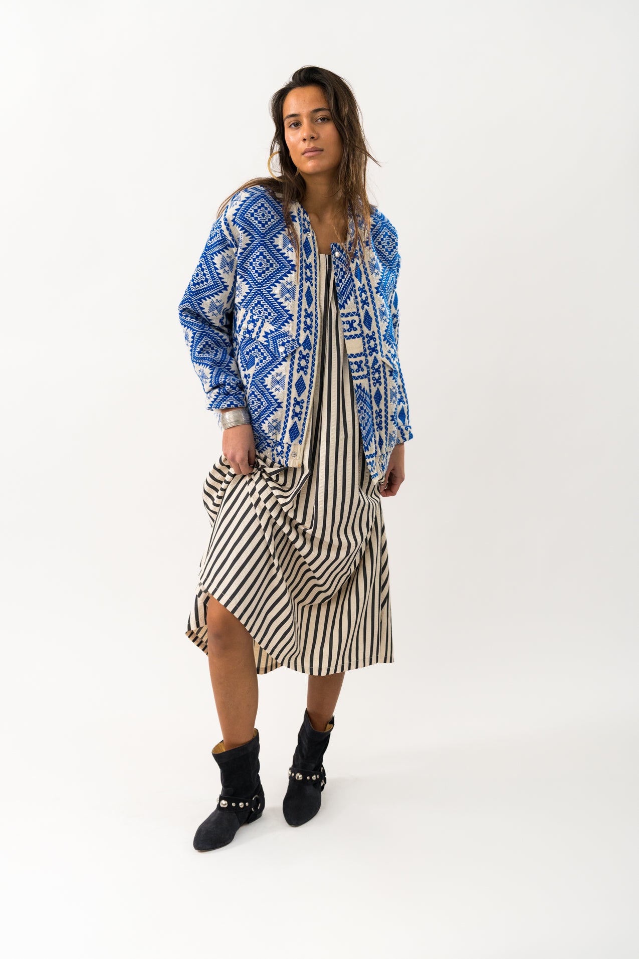 Lollys Laundry HawaiiLL Jacket LS Jacket 97 Neon Blue