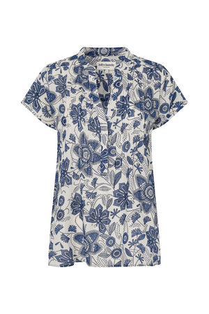Lollys Laundry HeatherLL Top SS Top Blau