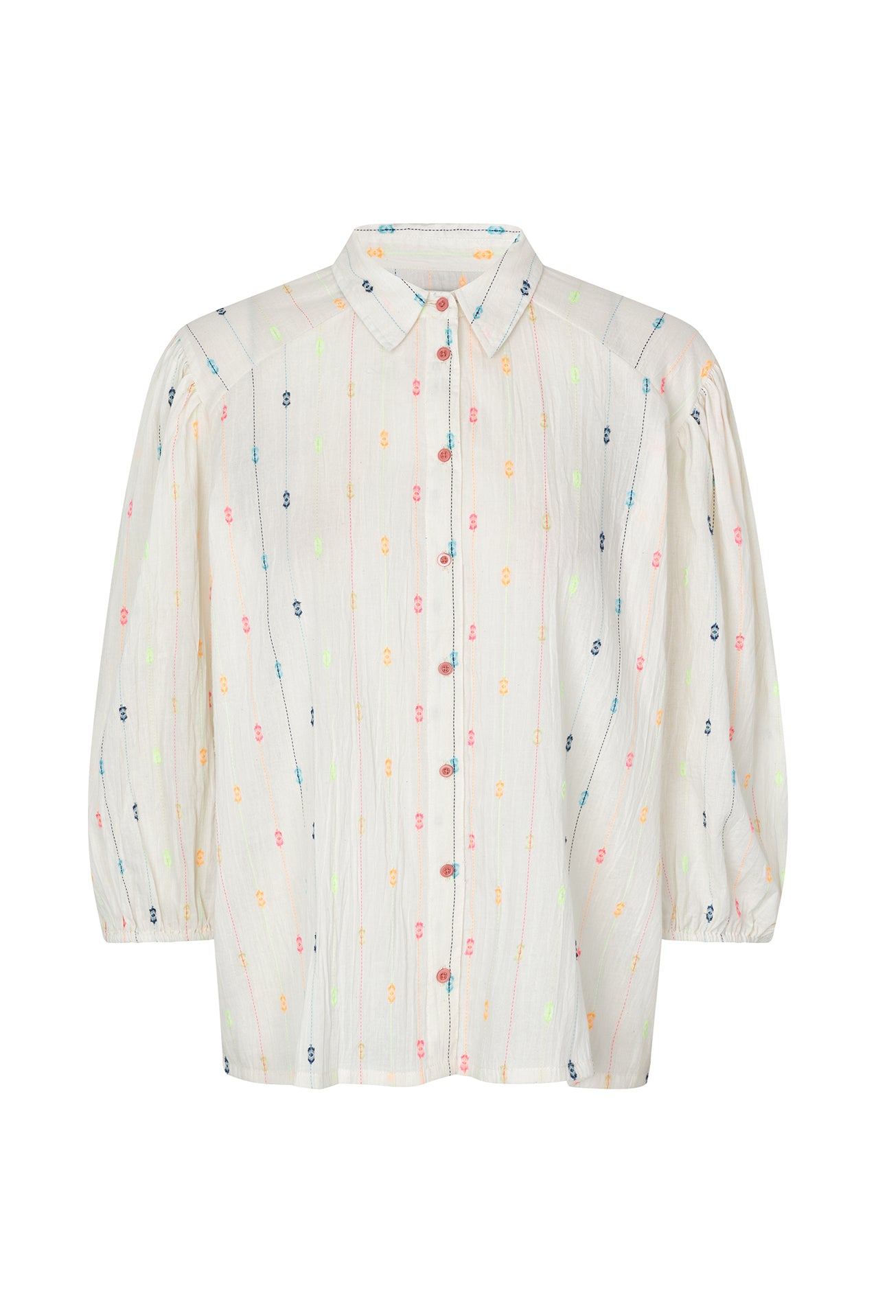 Lollys Laundry HeidiLL Hemdbluse Shirt 02 Creme