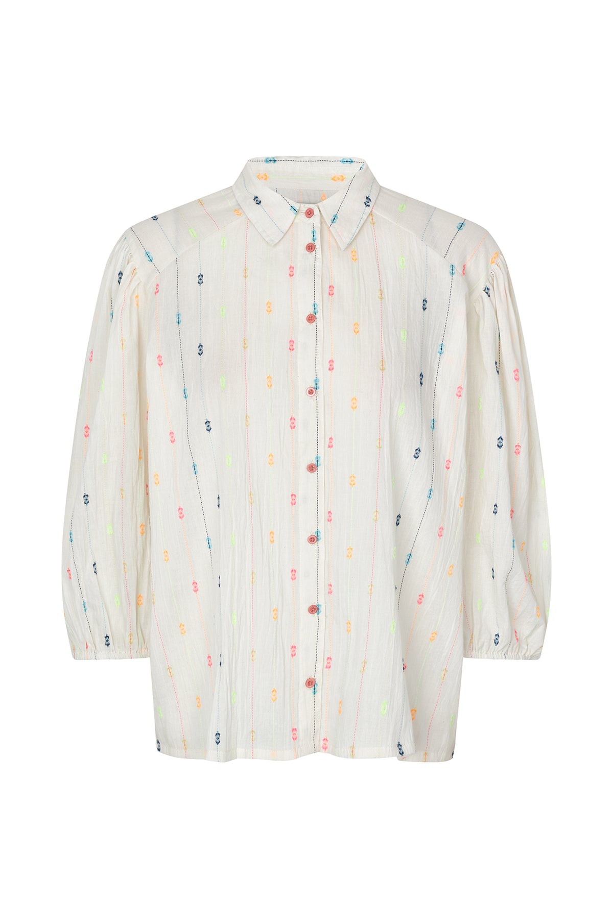 Lollys Laundry HeidiLL Hemdbluse Shirt Creme