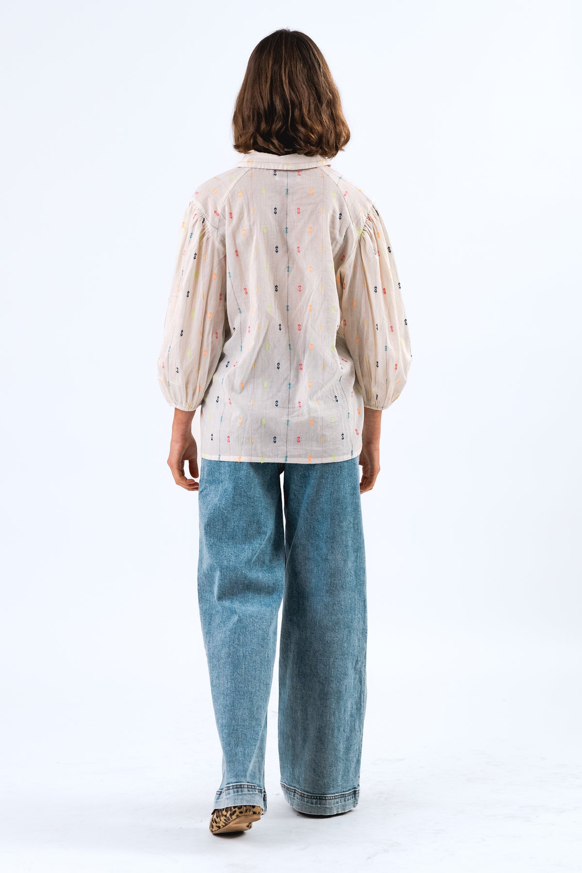 Lollys Laundry HeidiLL Hemdbluse Shirt Creme