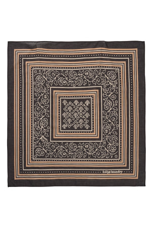 Lollys Laundry HemlockLL Bandana Scarf Schwarz