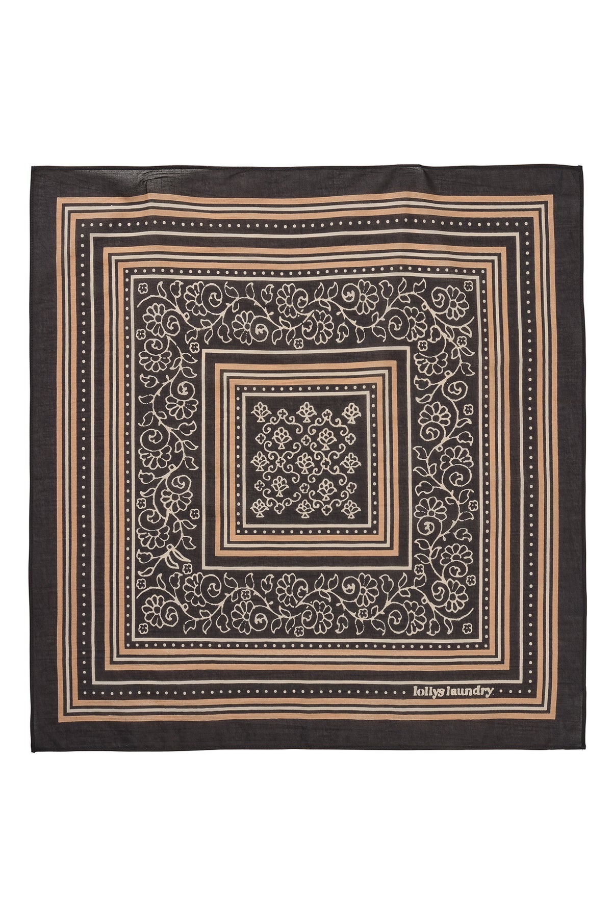 Lollys Laundry HemlockLL Bandana Scarf Schwarz