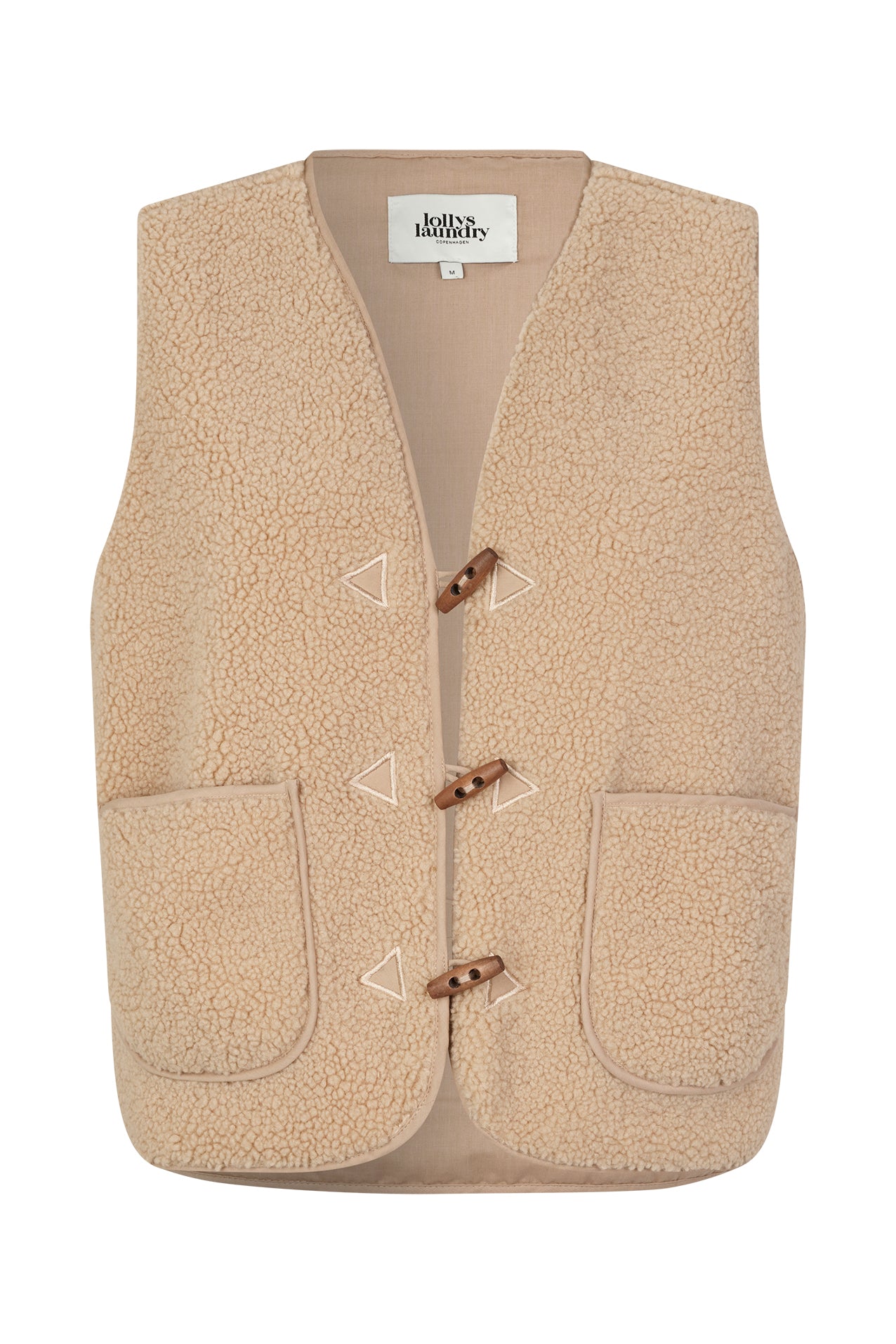 Lollys Laundry HugoLL Vest SL Vest 08 Beige