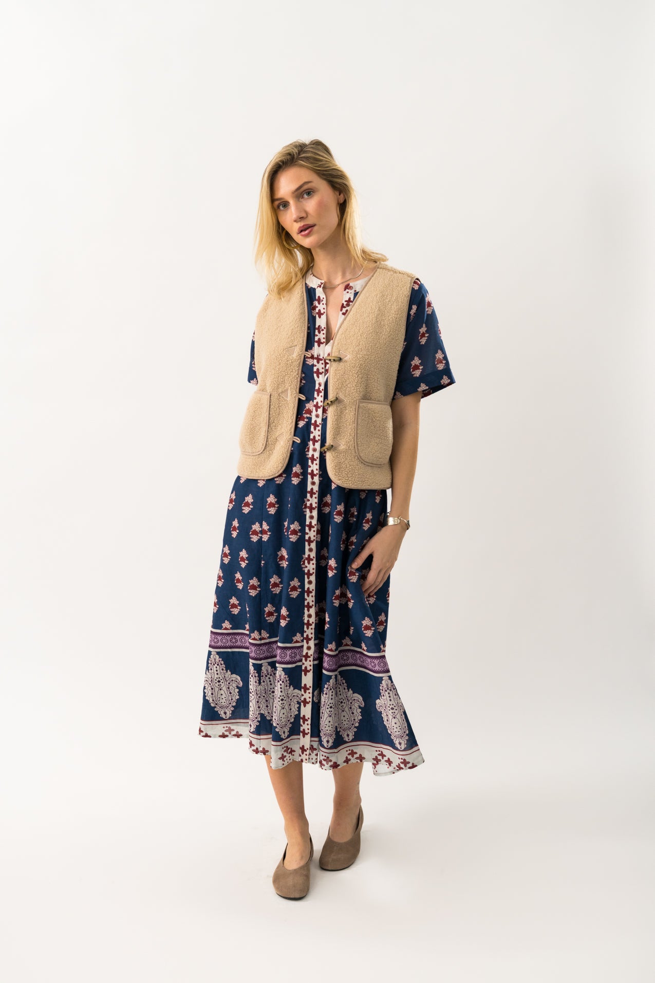 HugoLL Vest SL - Beige
