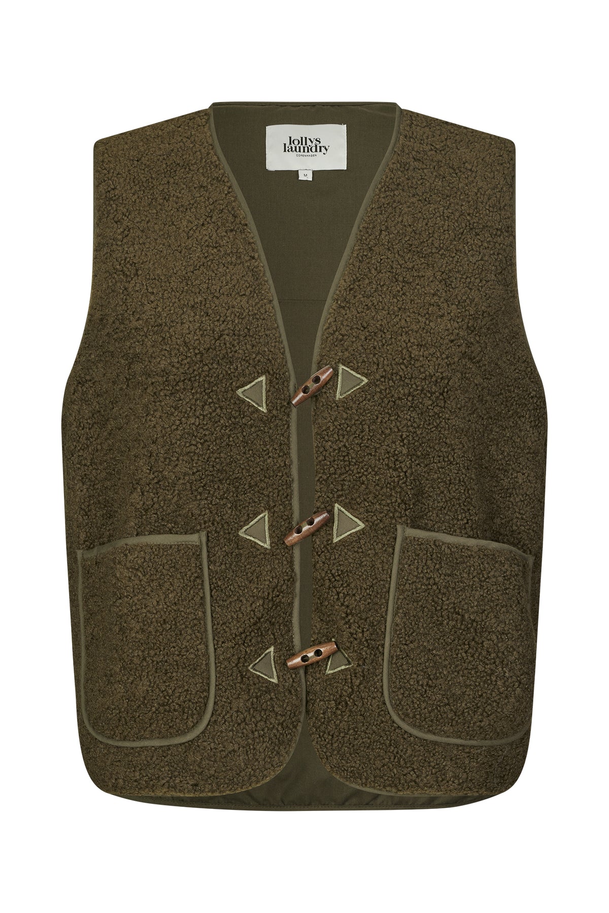 Lollys Laundry HugoLL Weste Vest Dunkelgrün