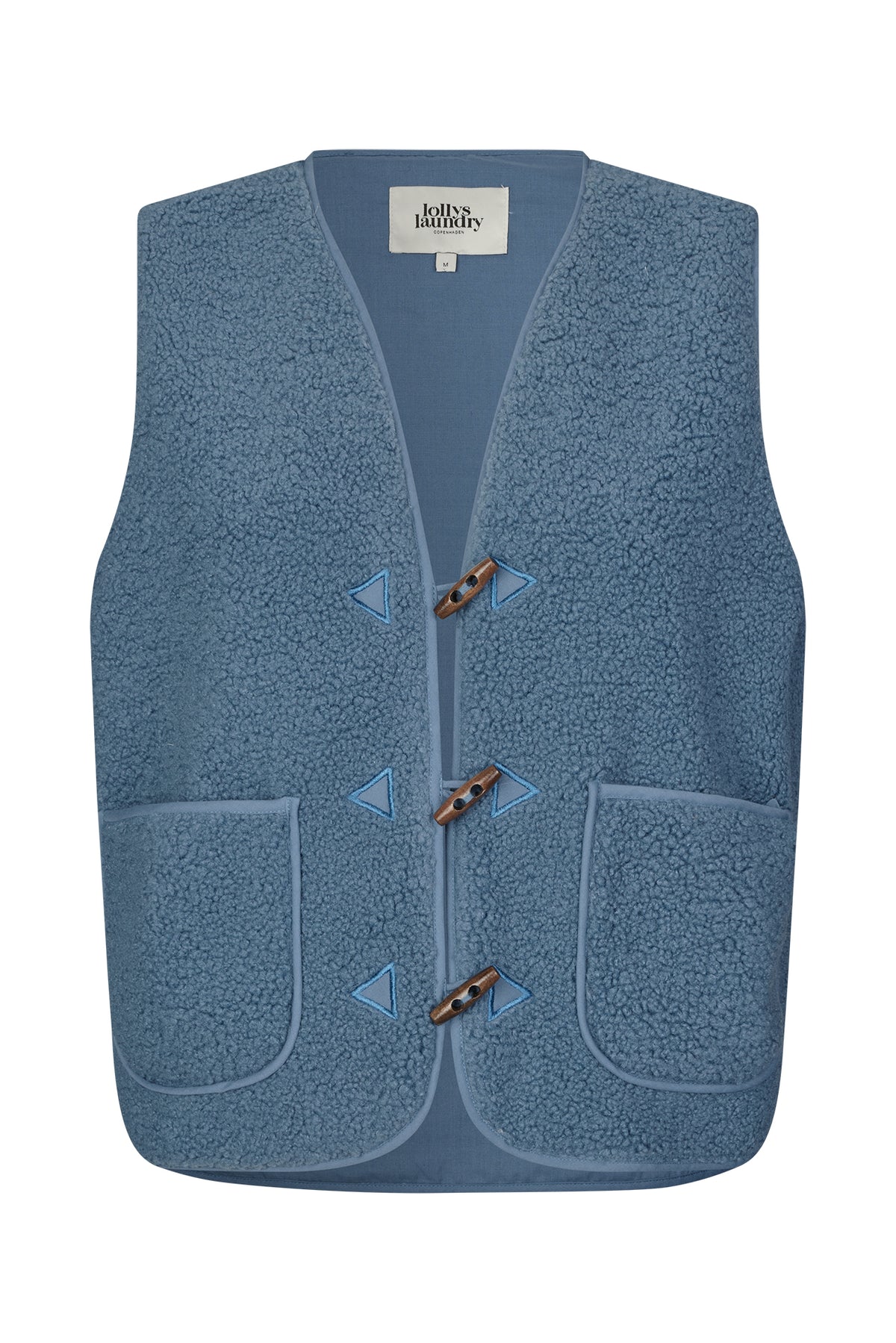 Lollys Laundry HugoLL Weste Vest Gedämpftes Blau