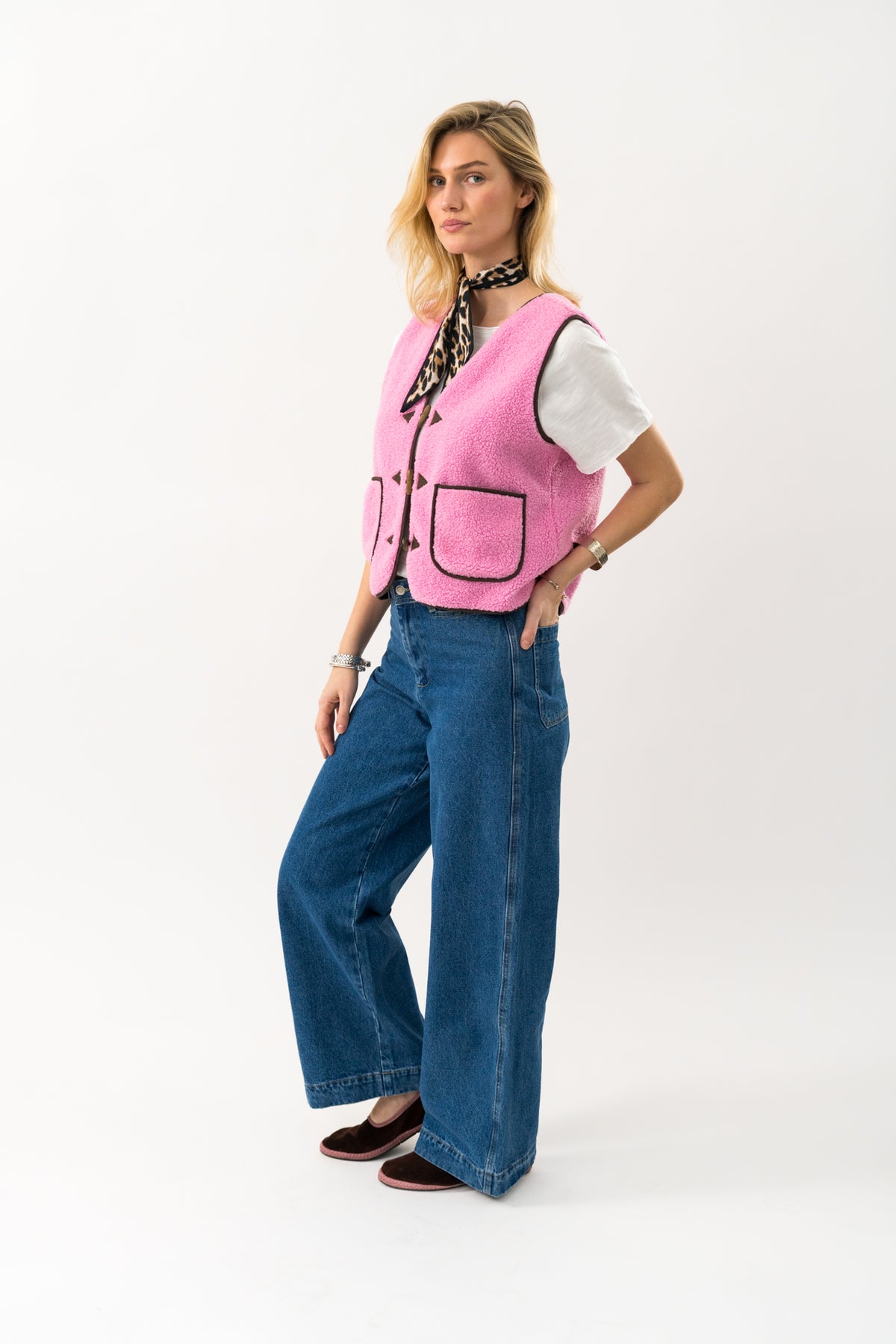 Lollys Laundry HugoLL Weste Vest Pink