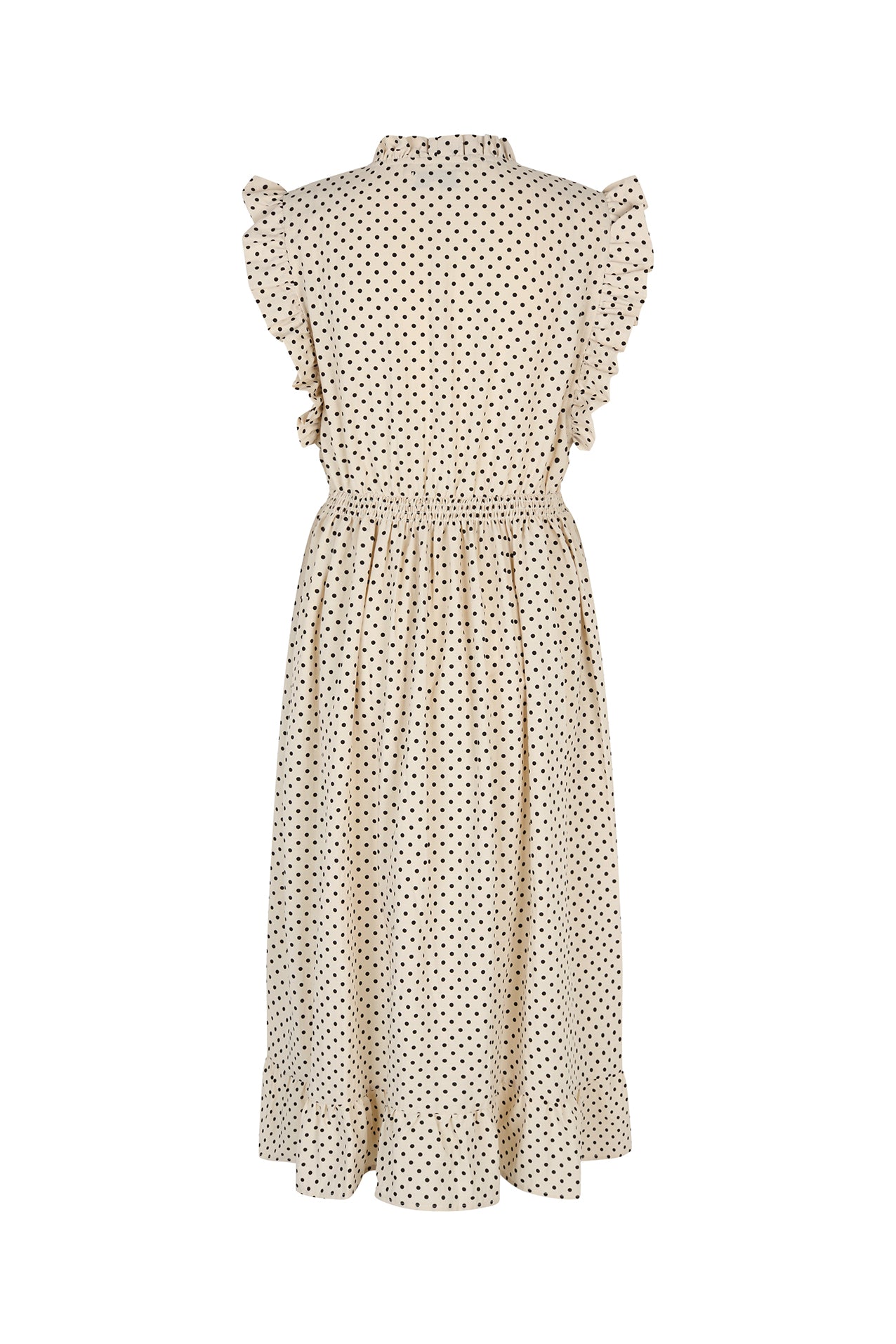 Lollys Laundry IdinaLL Midi Kleid Dress 02 Creme