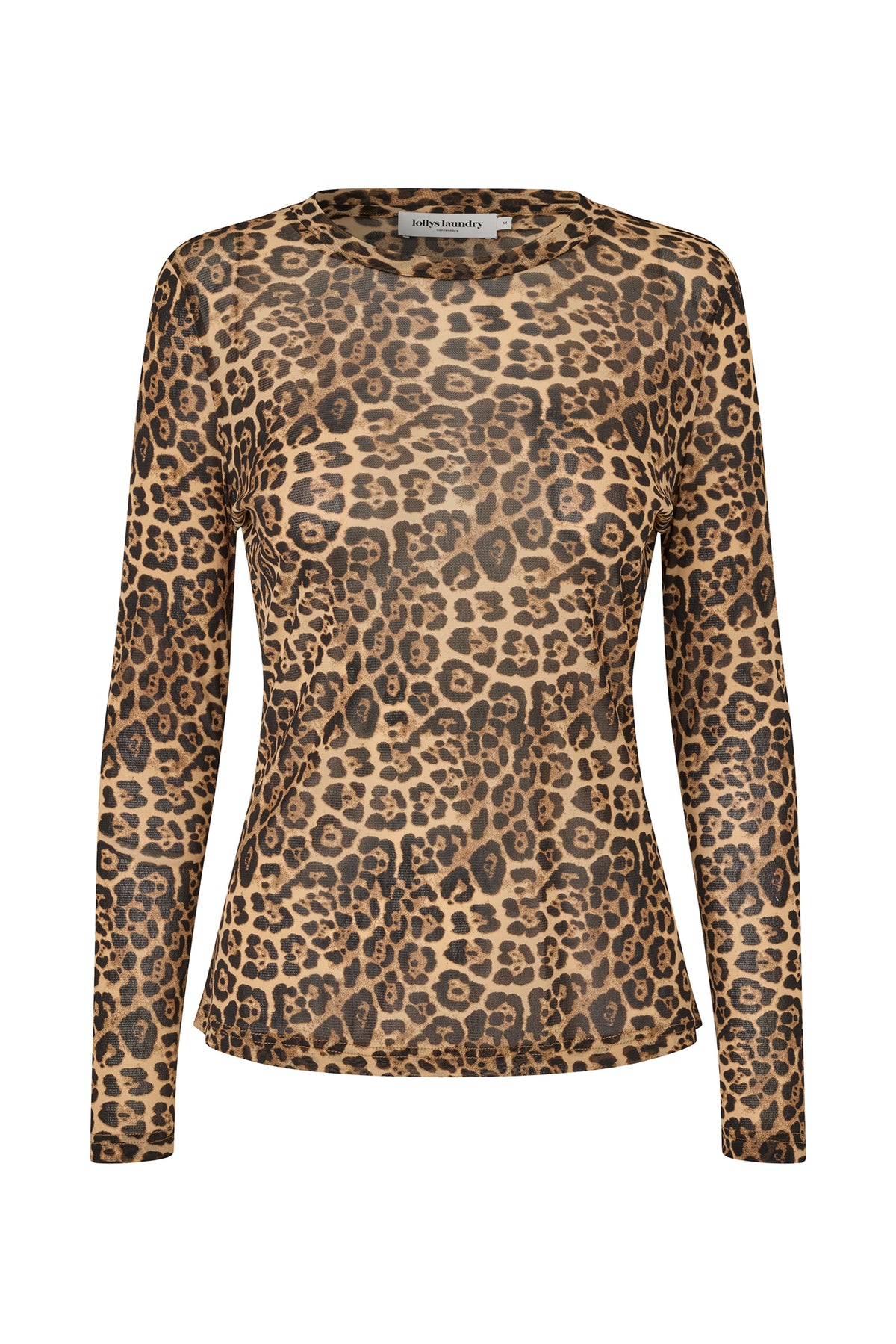 Lollys Laundry IrieLL Blouse LS Blouse Leopardenmuster