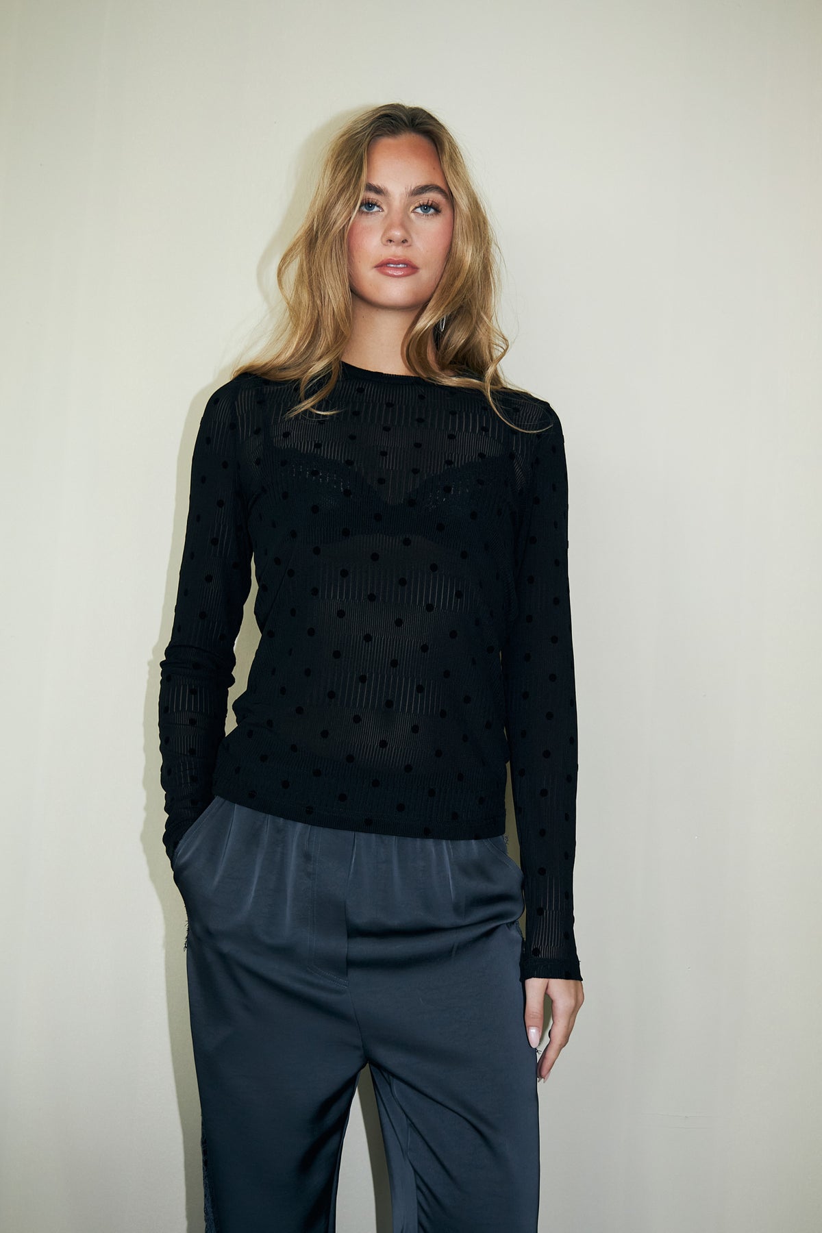 Lollys Laundry IrieLL Bluse Blouse Schwarz