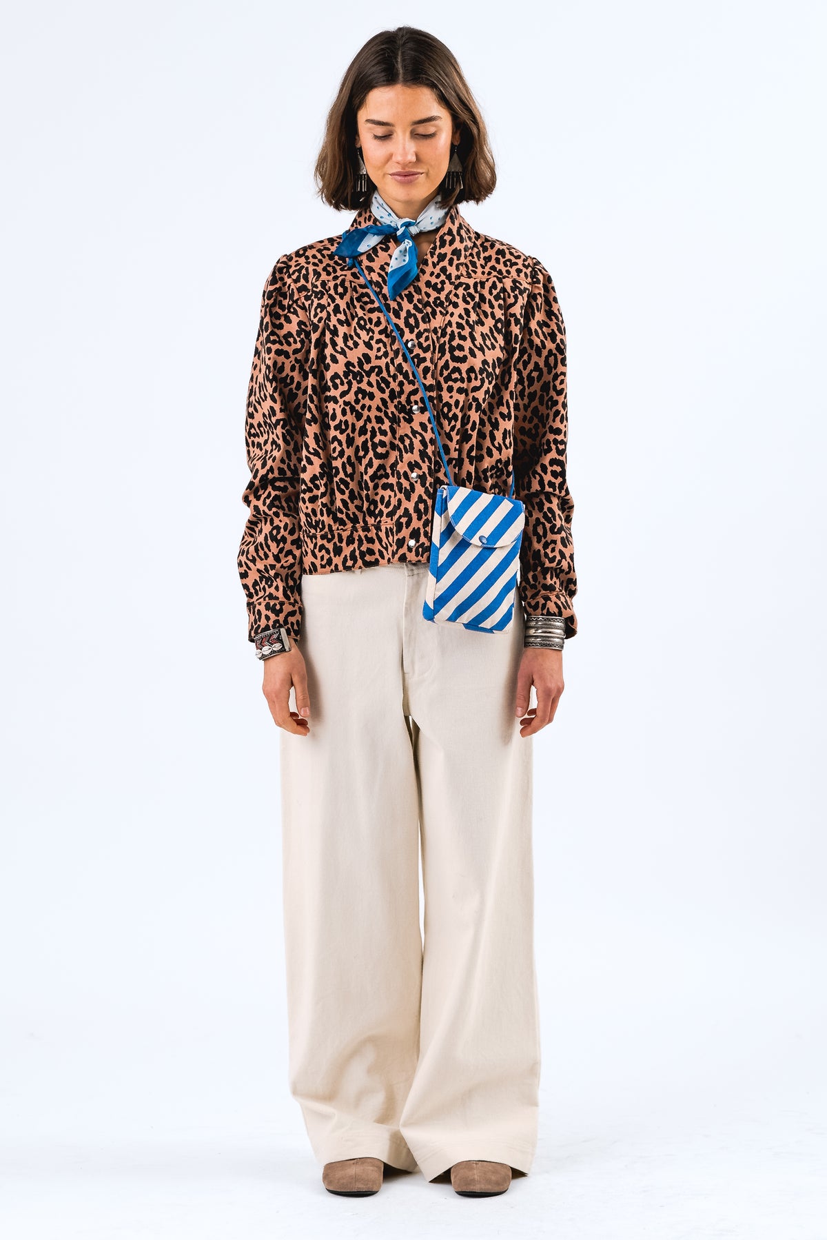 Lollys Laundry IrishLL Jacke Jacket Leopardenmuster