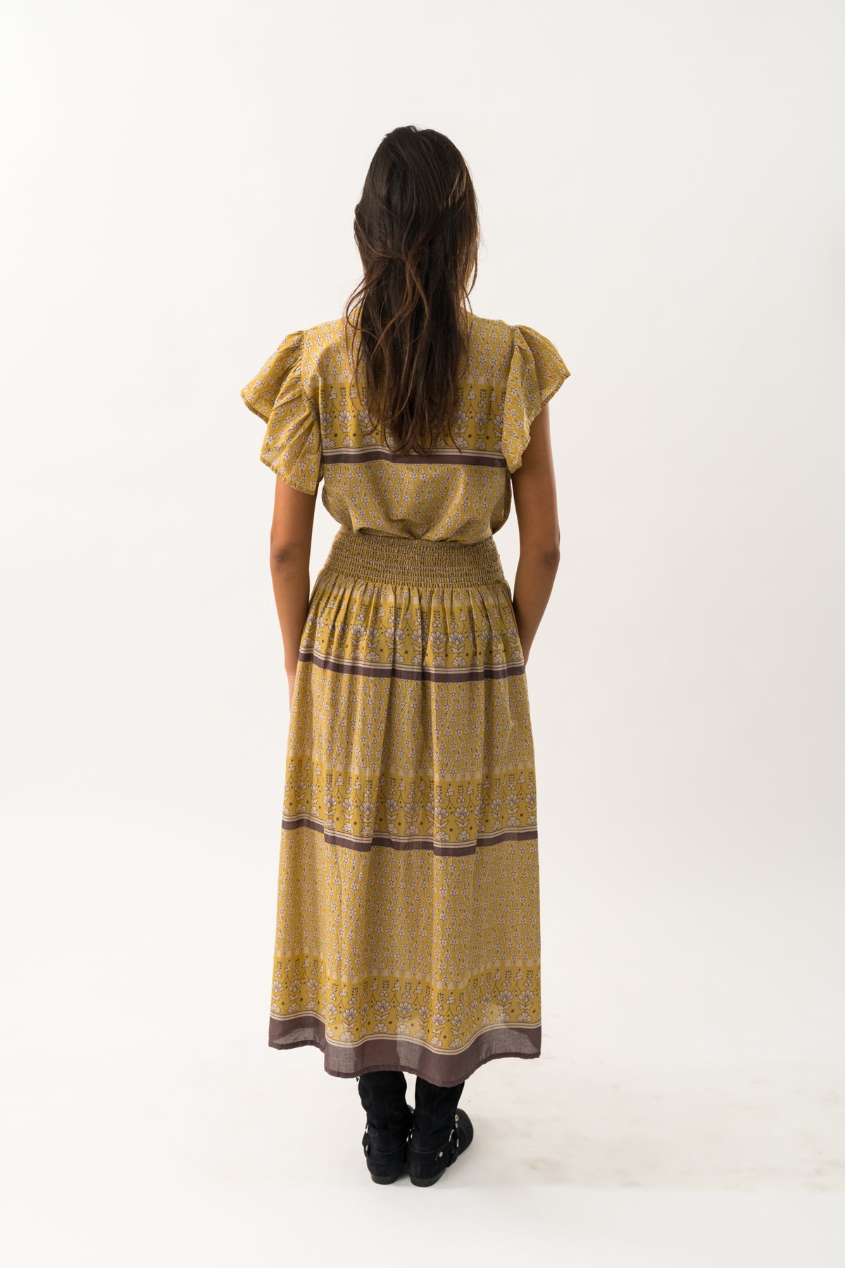 Lollys Laundry IsabelLL Bluse Blouse Goldgelb
