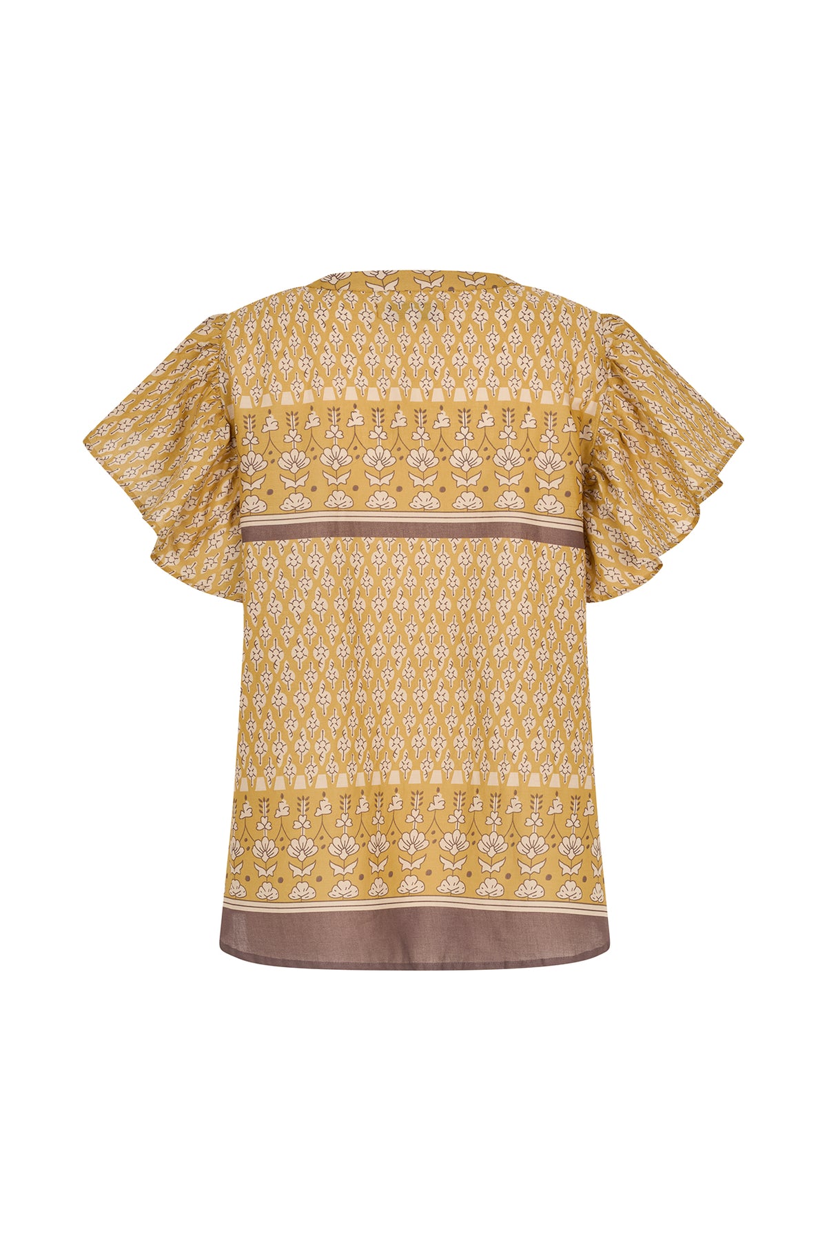 Lollys Laundry IsabelLL Bluse Blouse Goldgelb