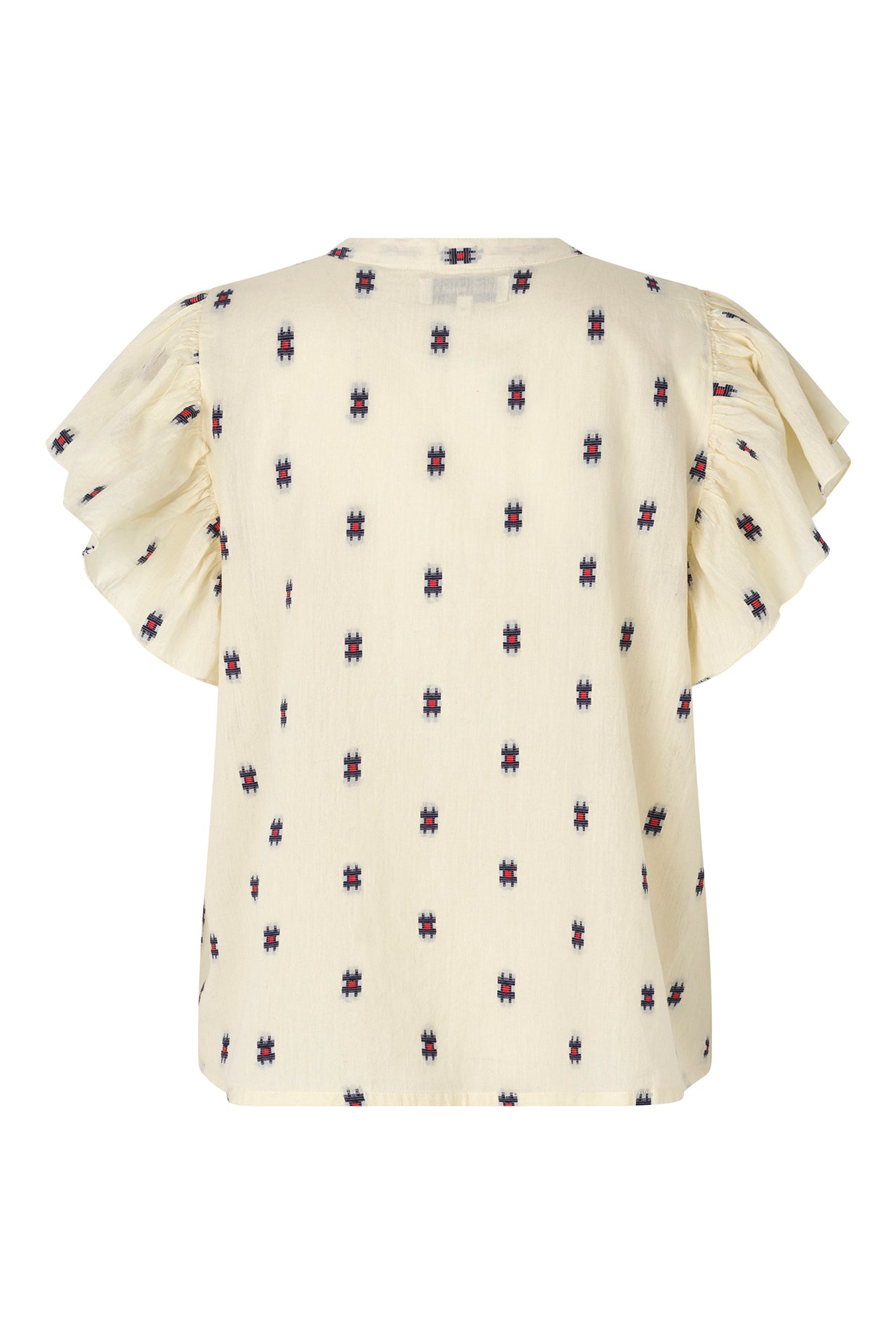 Lollys Laundry IsabelLL Top SL T-shirt 02 Creme