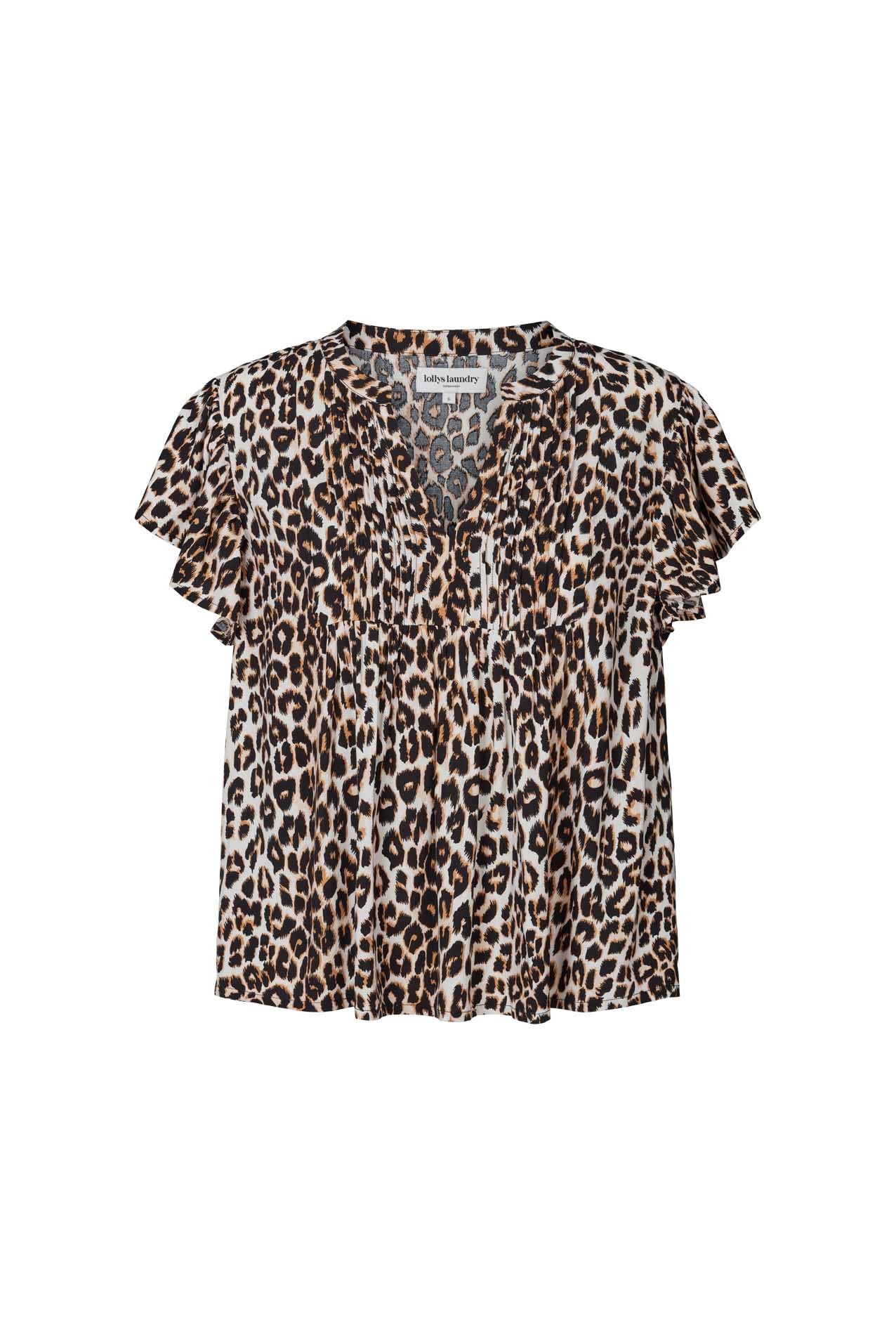 Lollys Laundry Isabel Top Top 72 Leopard Print