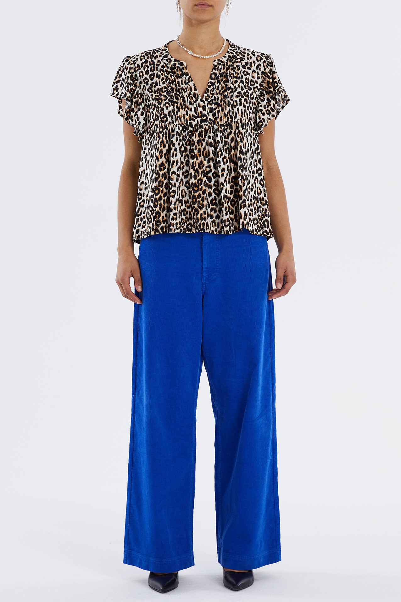 Lollys Laundry Isabel Top Top 72 Leopard Print