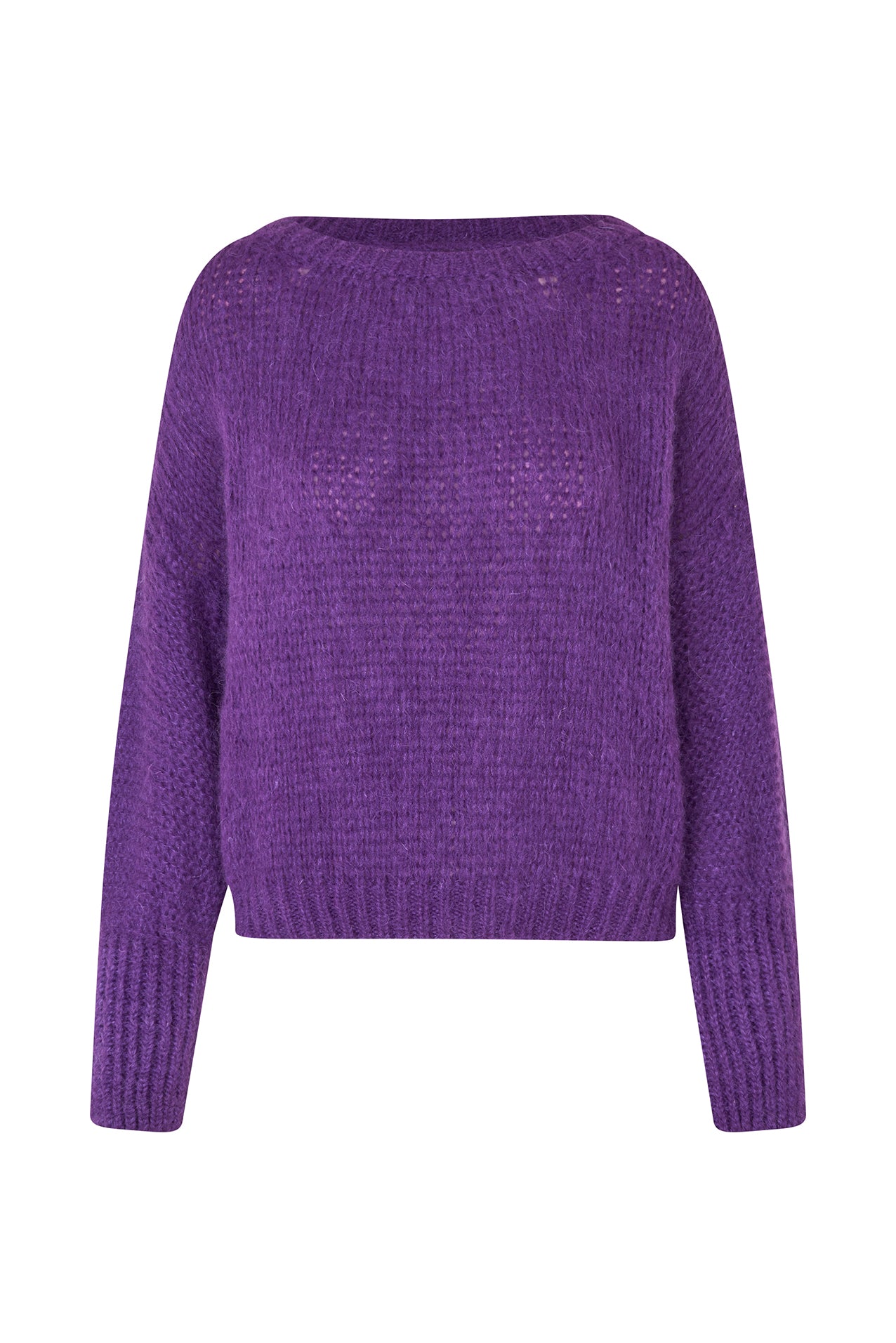 IsoldeLL Strickpullover - Dark Lavender