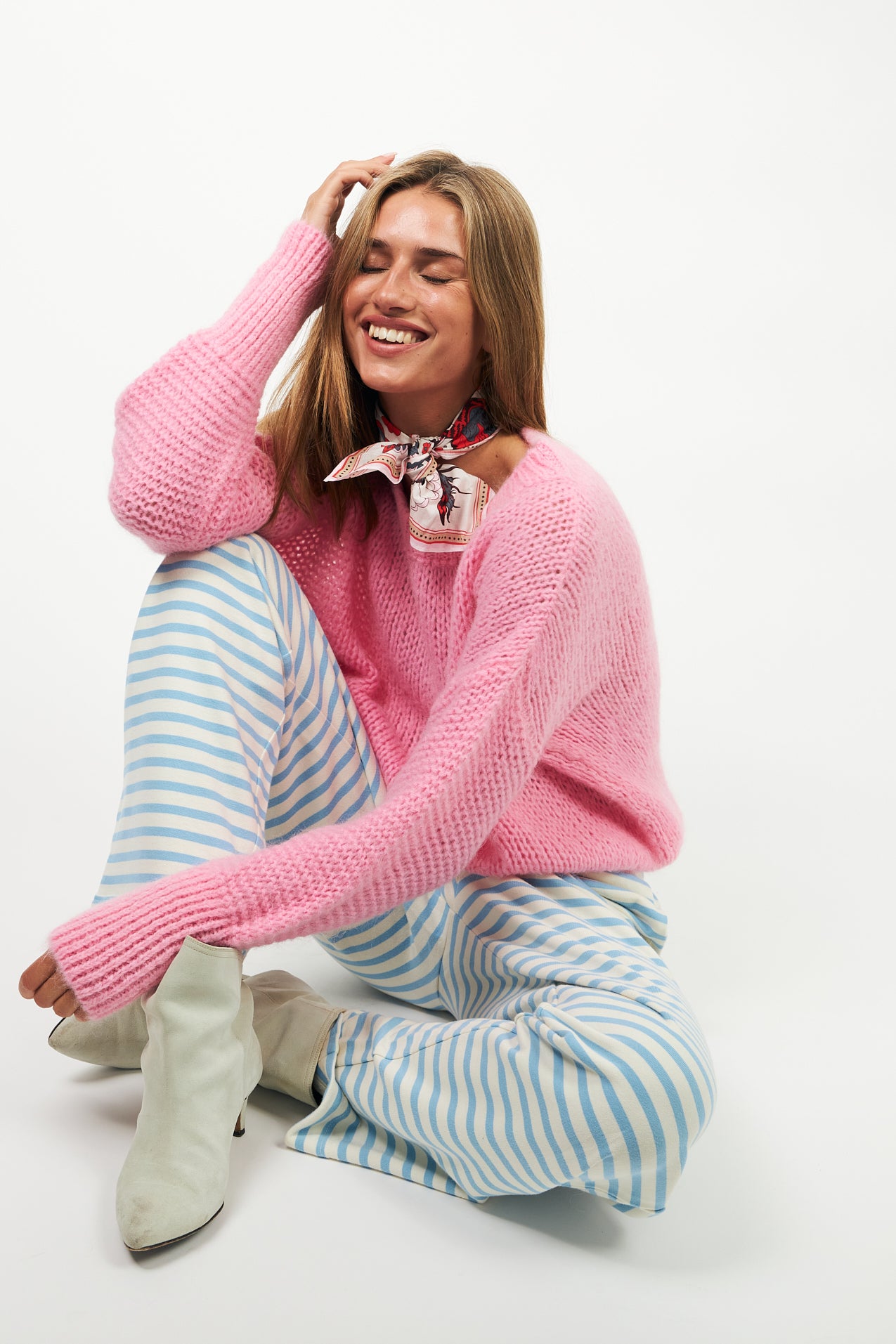 IsoldeLL Strickpullover - Light Pink