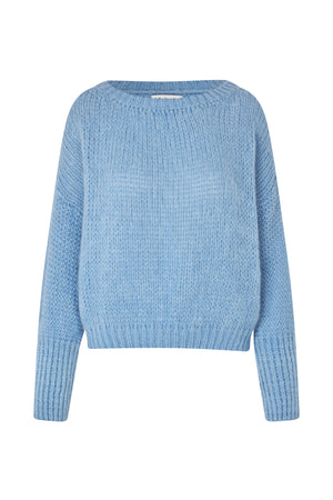 Lollys Laundry IsoldeLL Strickpullover Jumper Hellblau
