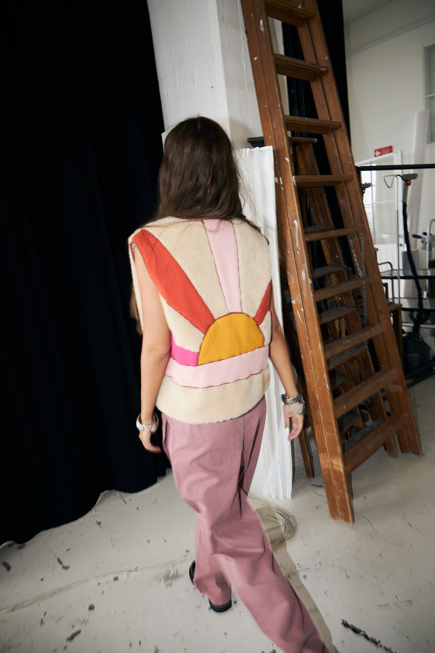 JaceLL Teddy Weste - Sand