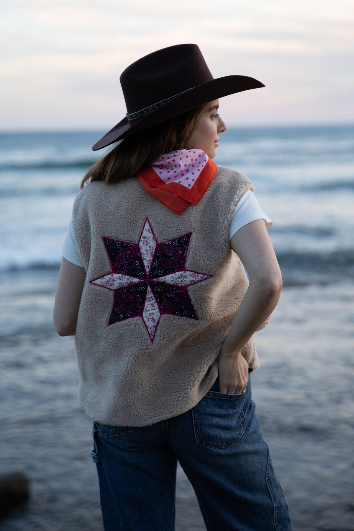 Lollys Laundry JaceLL Weste Vest Sand