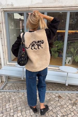 Lollys Laundry JaceLL Weste Vest 08 Beige