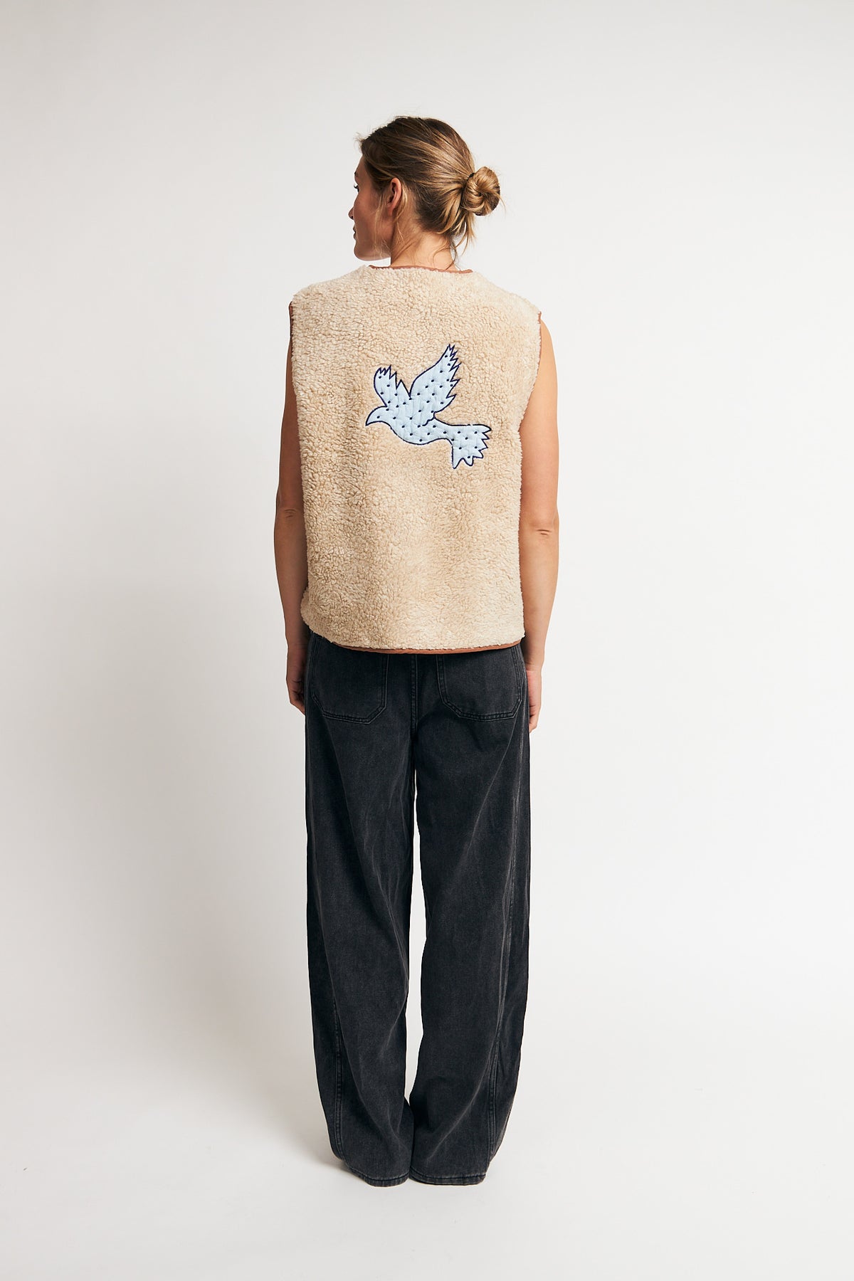 Lollys Laundry JaceLL Weste Vest Rostbraun