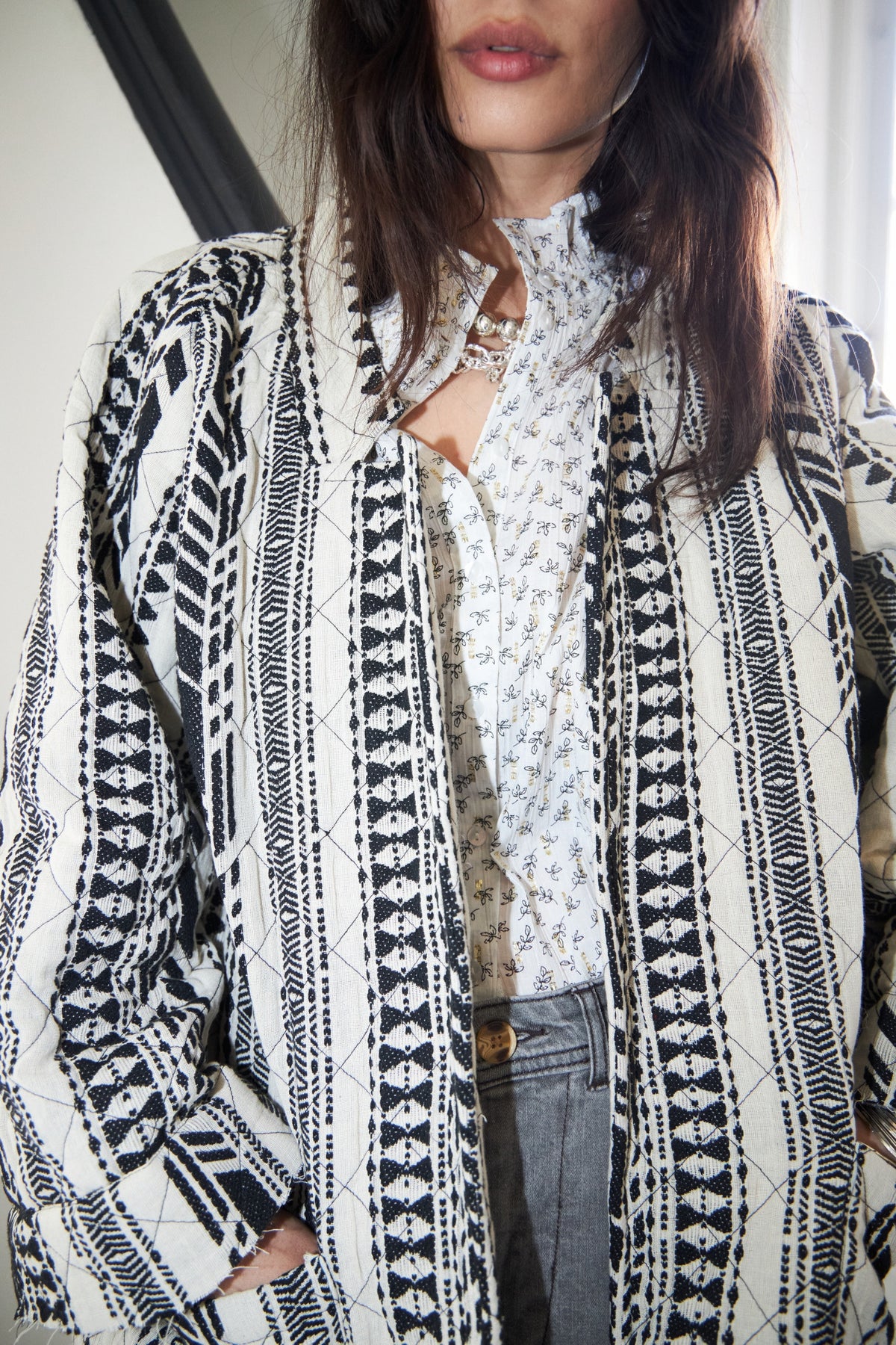 Lollys Laundry JaipurLL Jacket LS Jacket Creme