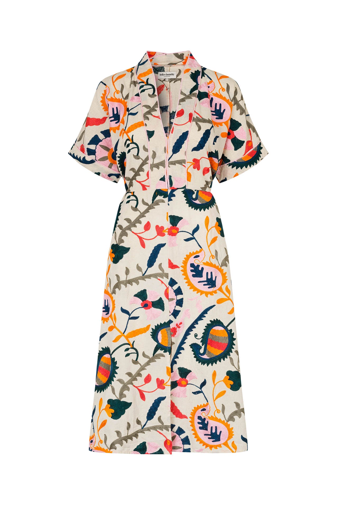 Lollys Laundry JamieLL Maxi Kleid Dress Multicolor