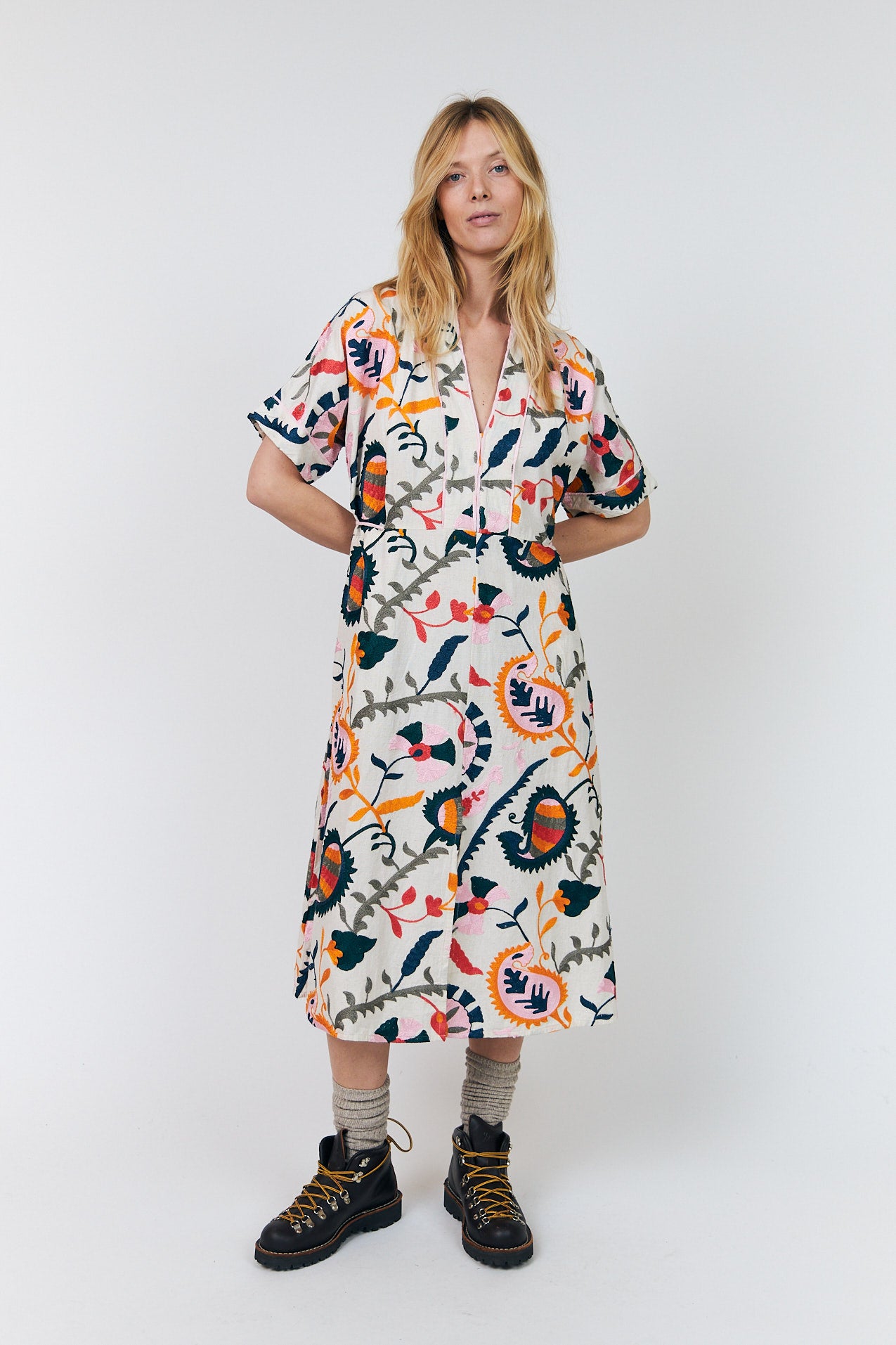 Lollys Laundry JamieLL Maxi Kleid Dress Multicolor