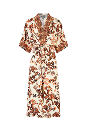 Lollys Laundry JemimaLL Maxi Kleid Dress 02 Creme