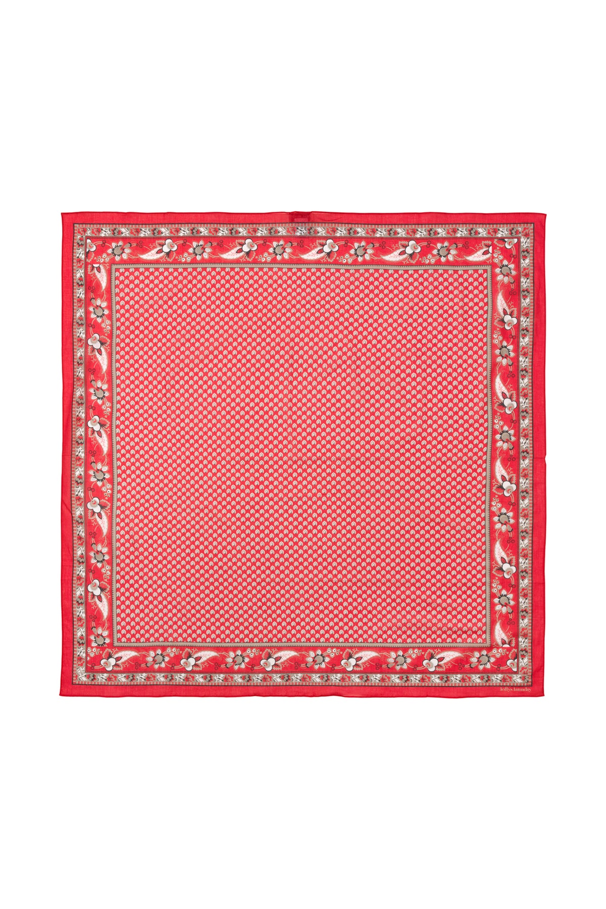 Lollys Laundry JennaLL großes Tuch Scarf Rot